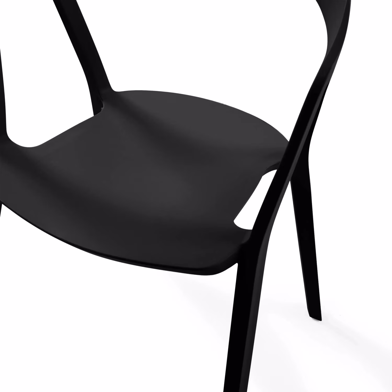 Silla apilable para comedor y exterior - Krilen