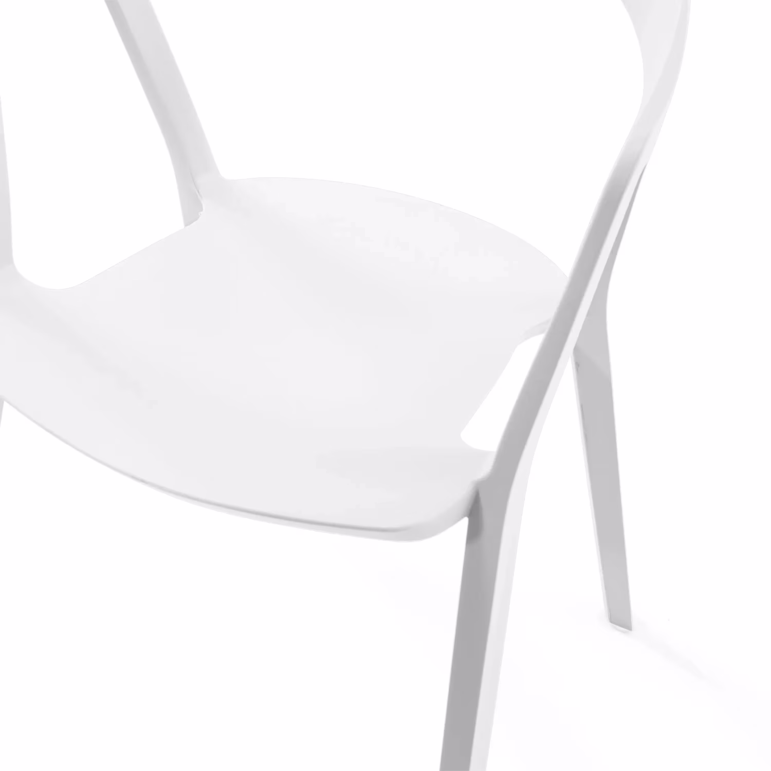 Silla apilable para comedor y exterior - Krilen