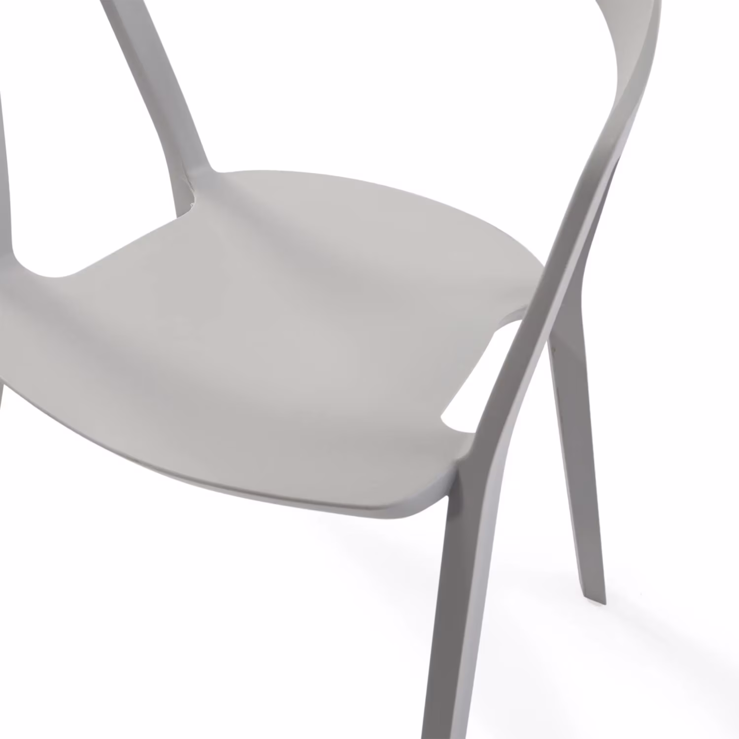 Silla apilable para comedor y exterior - Krilen