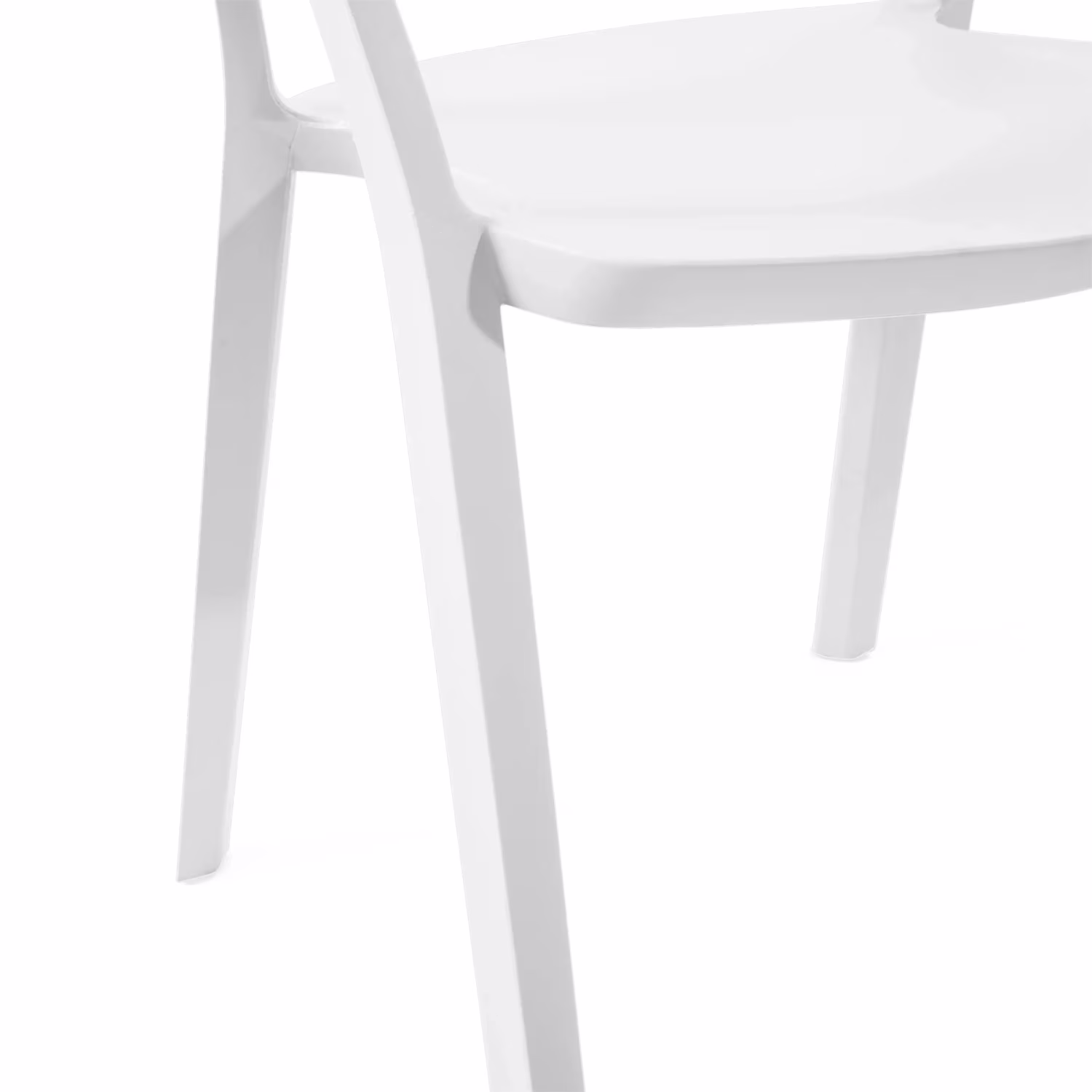 Silla apilable para comedor y exterior - Krilen