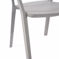 Silla apilable para comedor y exterior - Krilen