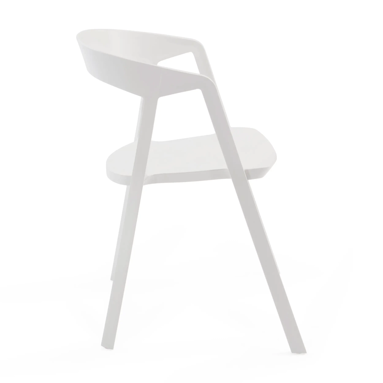 Chaise de salle à manger et d'extérieur empilable - Krilen