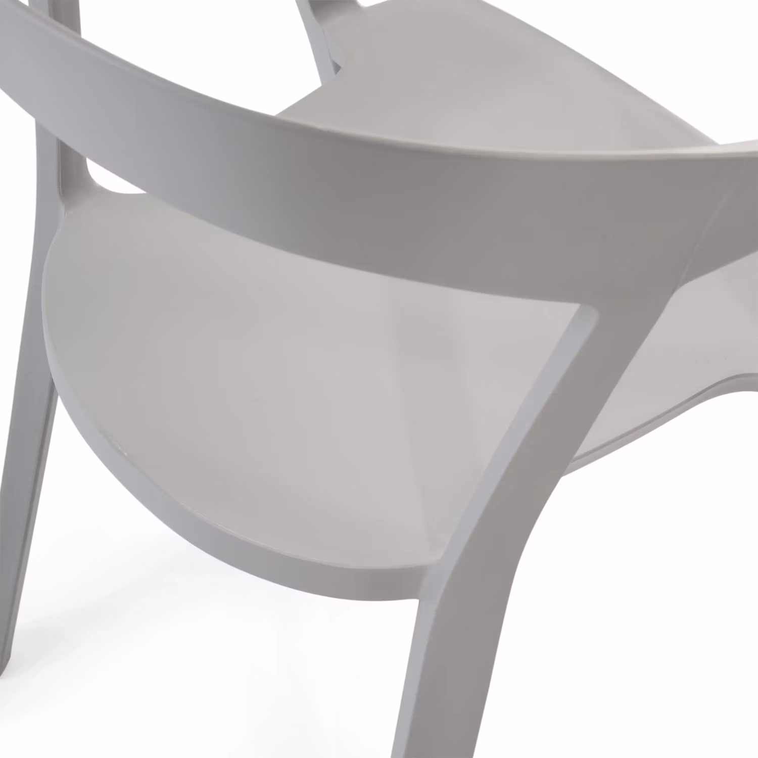 Silla apilable para comedor y exterior - Krilen