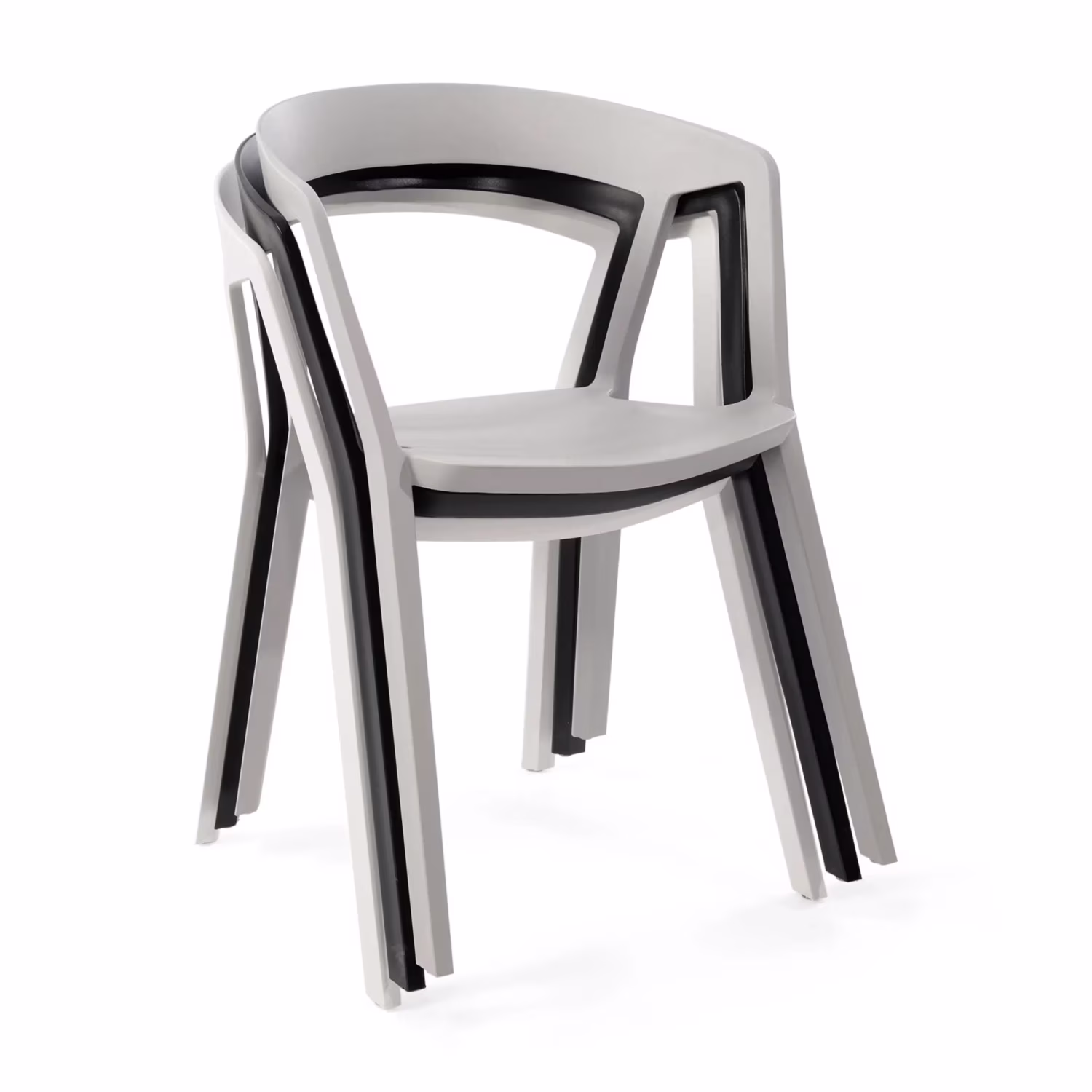 Stacking chair for dining and outdoor - Krilen