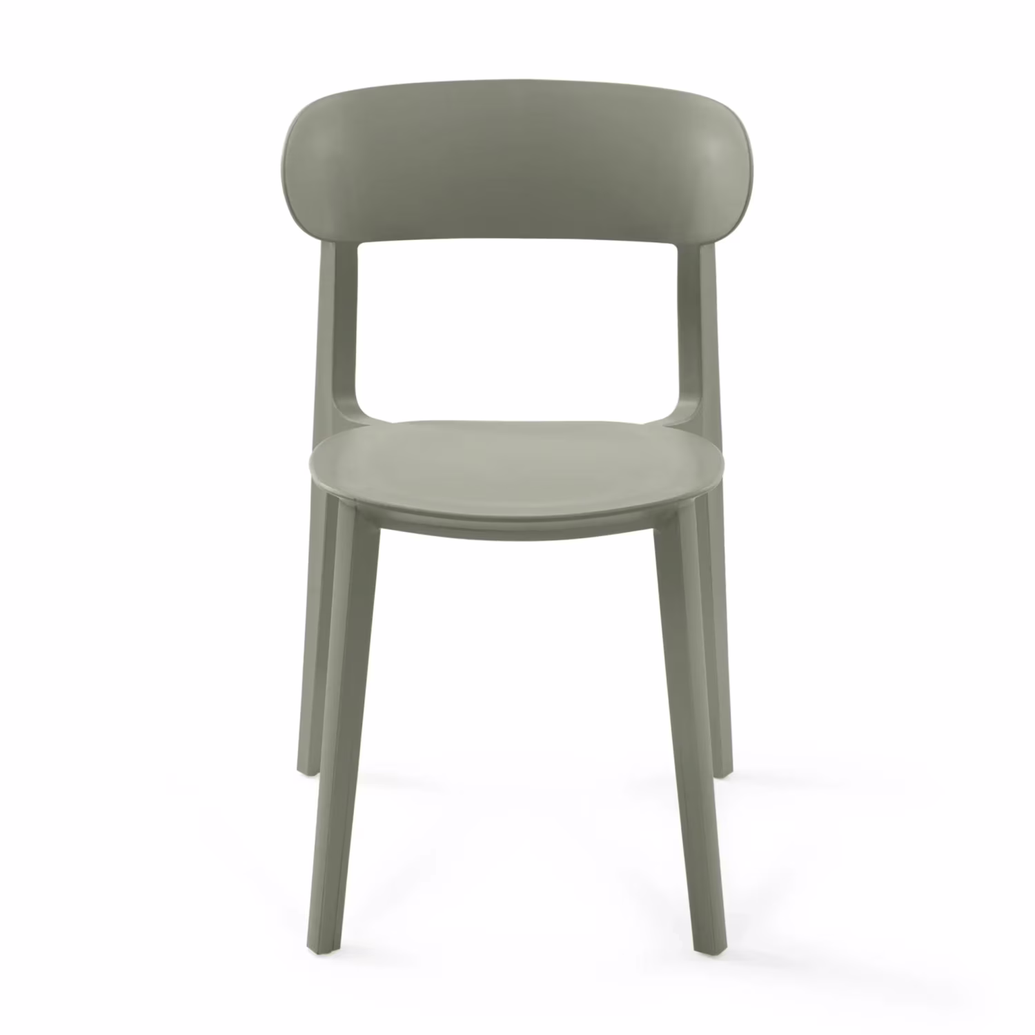Silla de diseño en polipropileno apilable - Sun