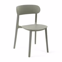 Silla de diseño en polipropileno apilable - Sun