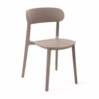 Silla de diseño en polipropileno apilable - Sun