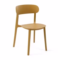 Silla de diseño en polipropileno apilable - Sun