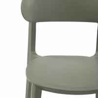 Silla de diseño en polipropileno apilable - Sun