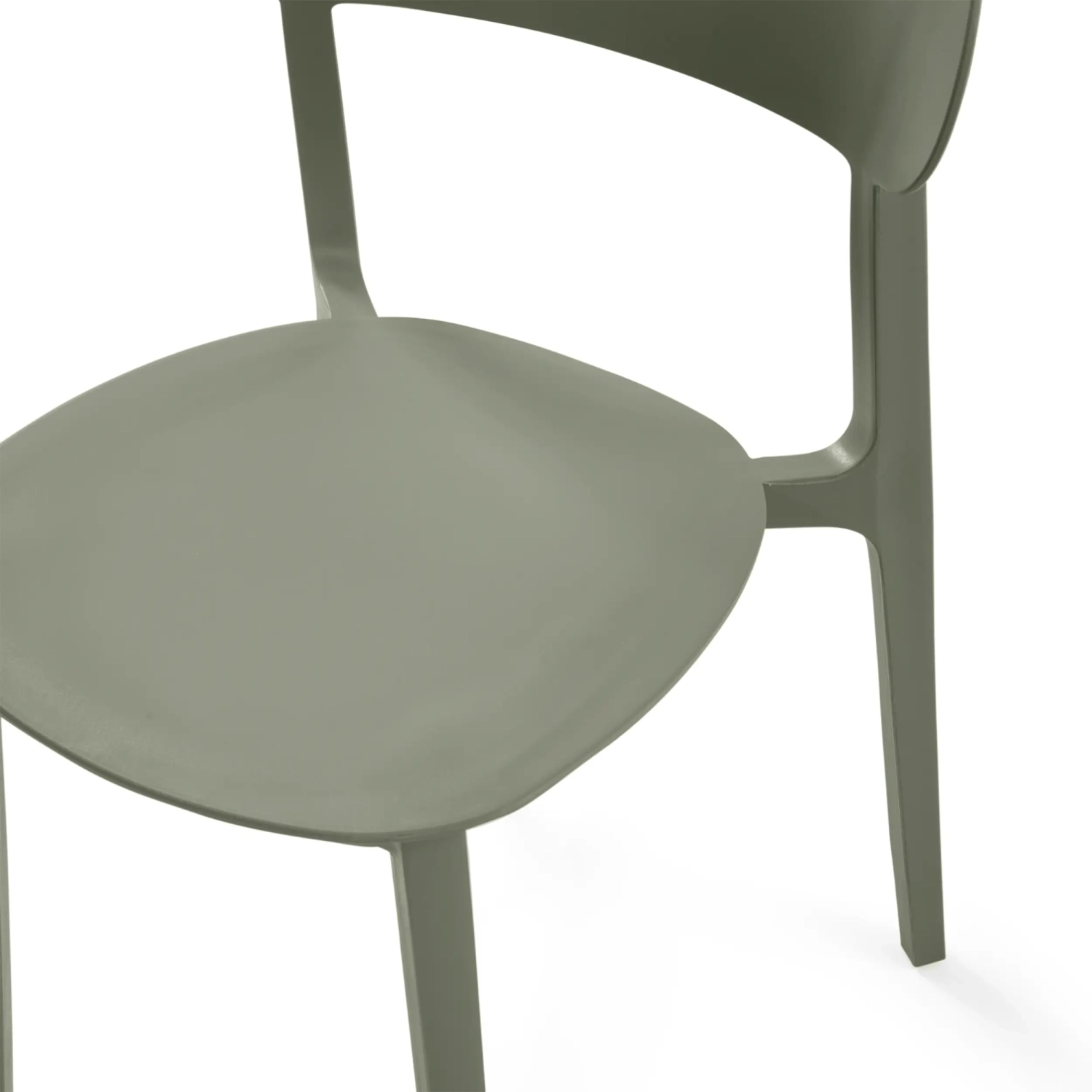 Stapelbar designstol i polypropylen - Sun