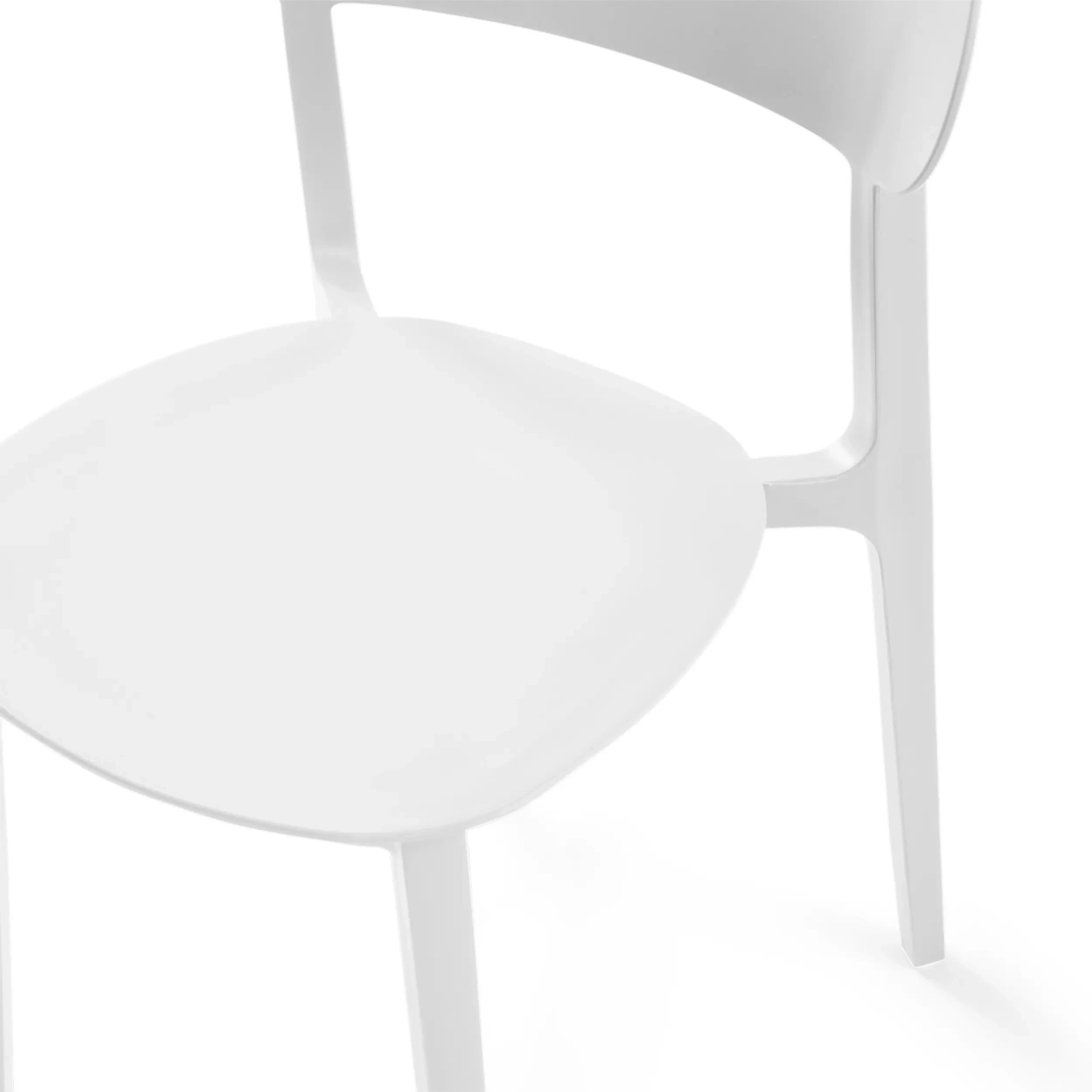 Chaise design empilable en polypropylène - Sun