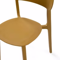 Silla de diseño en polipropileno apilable - Sun