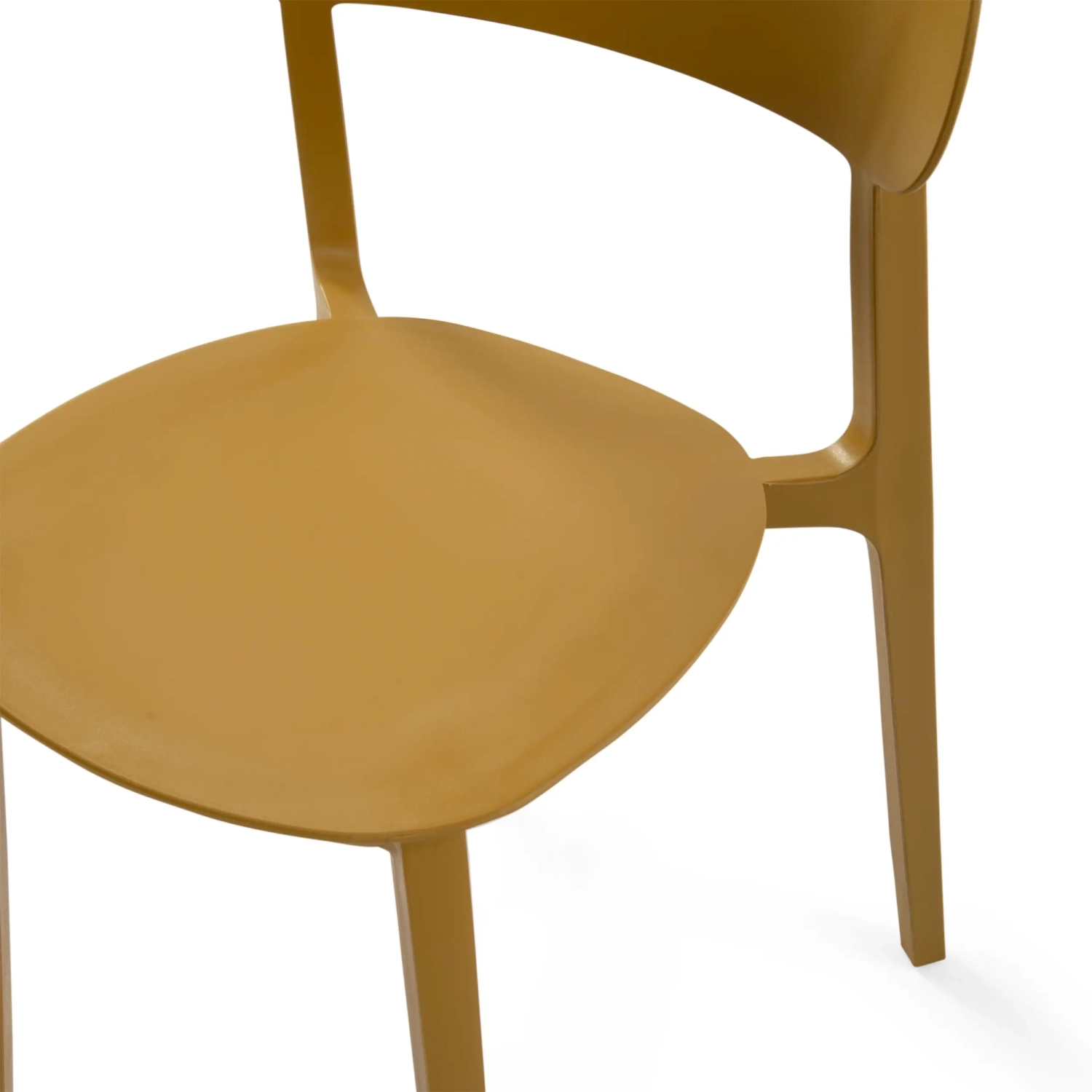 Stapelbar designstol i polypropylen - Sun