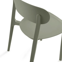 Pinottava polypropeenista valmistettu design-tuoli - Sun