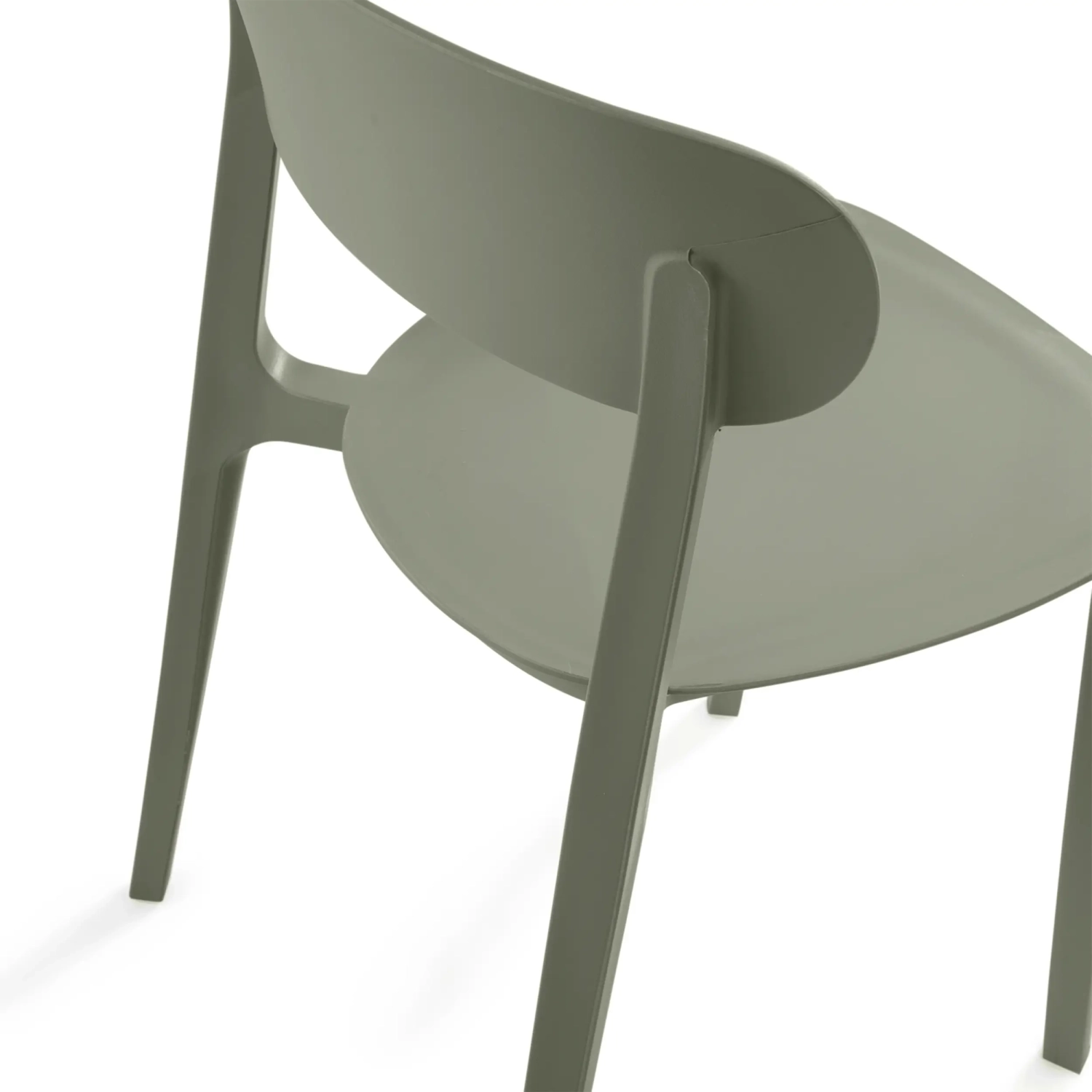 Cadeira de design em polipropileno empilhável - Sun