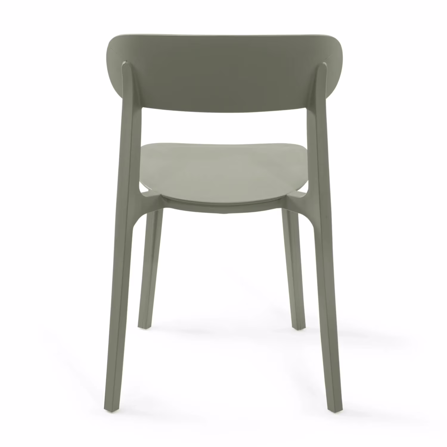 Silla de diseño en polipropileno apilable - Sun