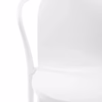 Silla apilable con reposabrazos para interior y exterior - Pierre