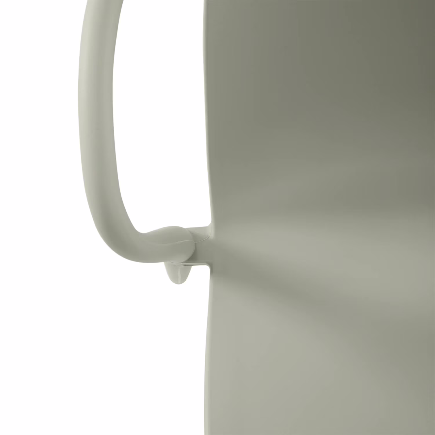 Silla apilable con reposabrazos para interior y exterior - Pierre
