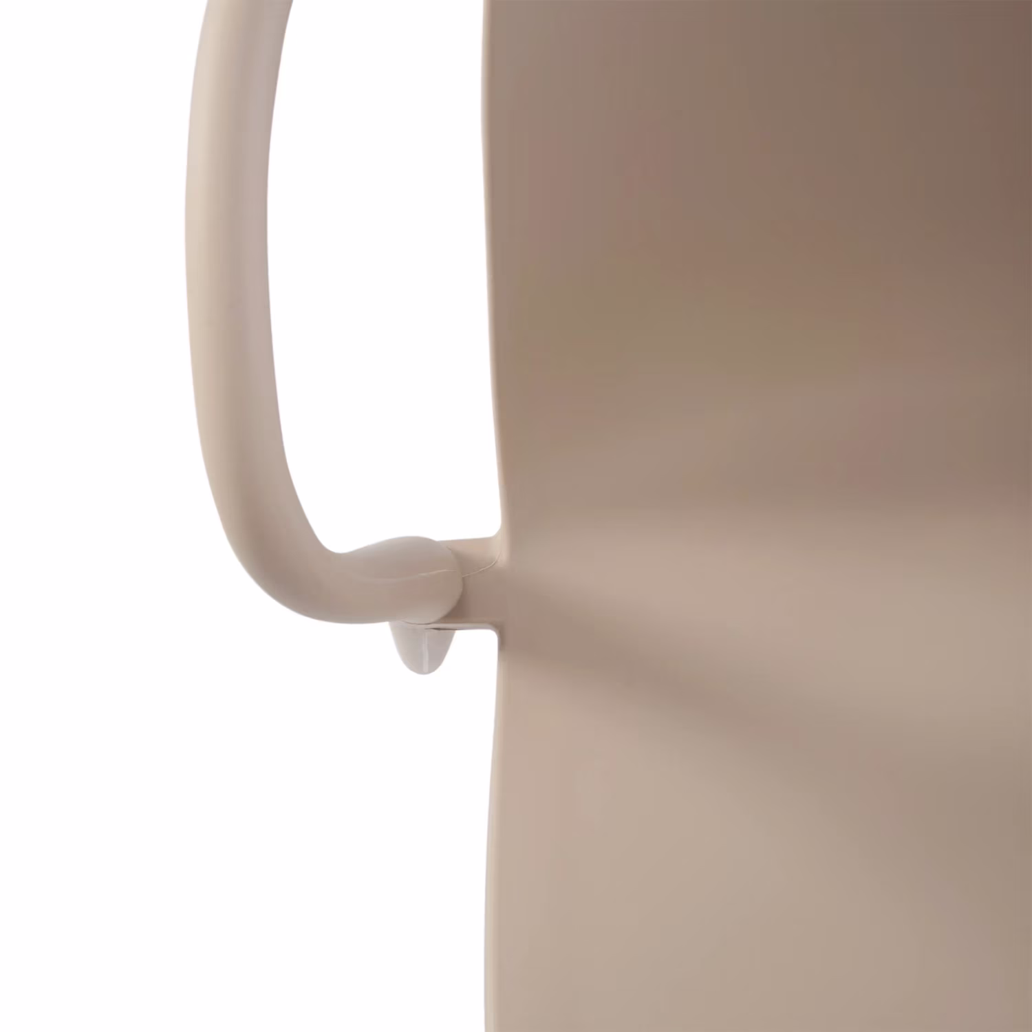 Silla apilable con reposabrazos para interior y exterior - Pierre