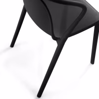Silla apilable con reposabrazos para interior y exterior - Pierre