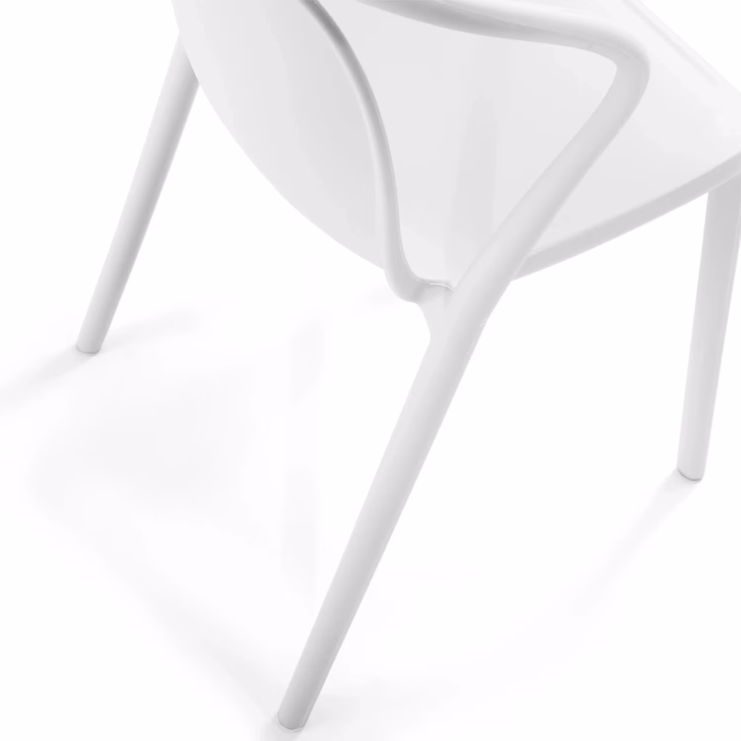 Silla apilable con reposabrazos para interior y exterior - Pierre