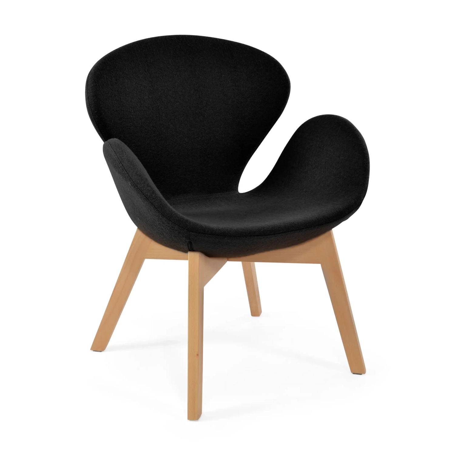 Swart Fauteuil - Moderne Fauteuils - Design Meubels