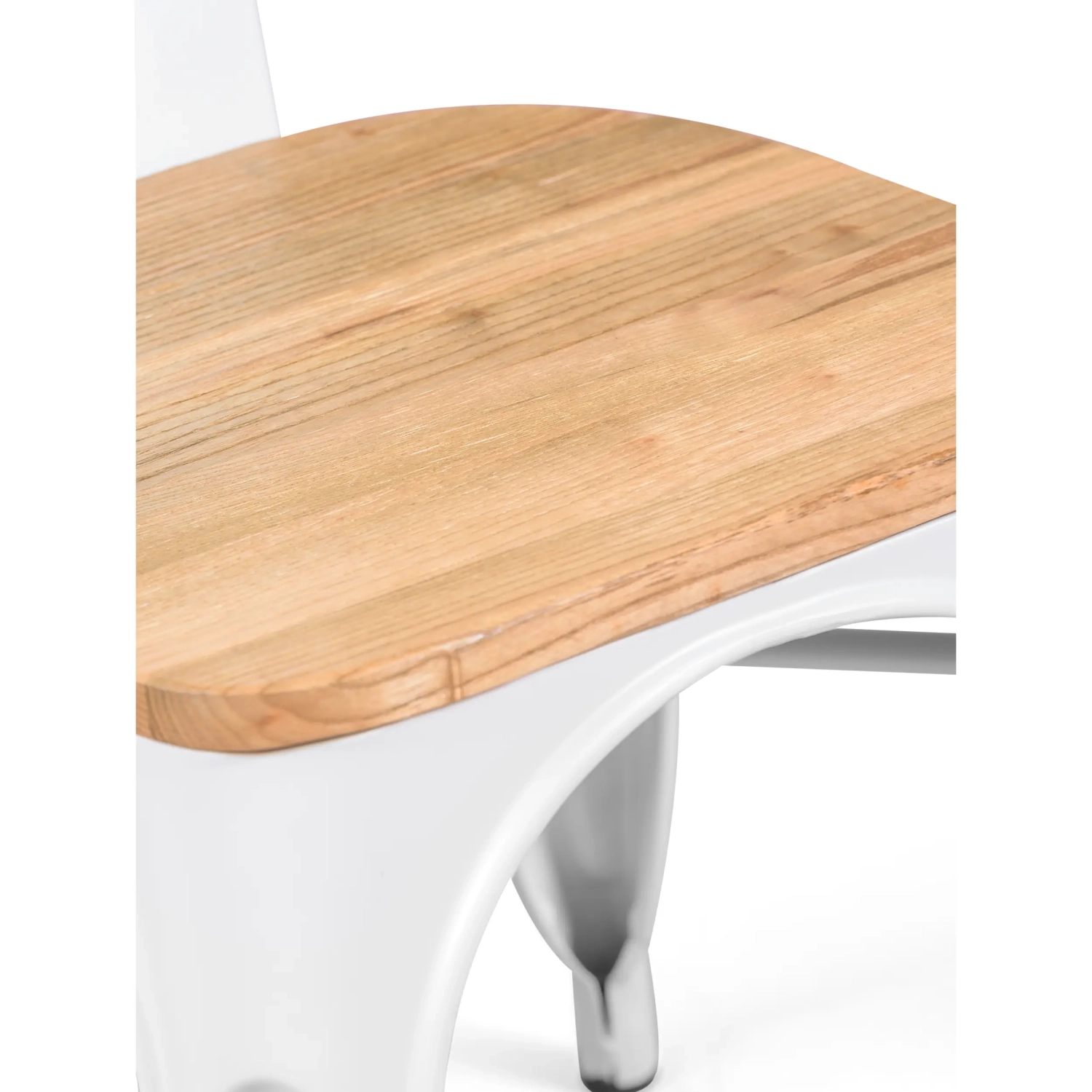 Bistro Arms Wood Chair | Teollinen tuoli käsinojilla ja puisella istuimella