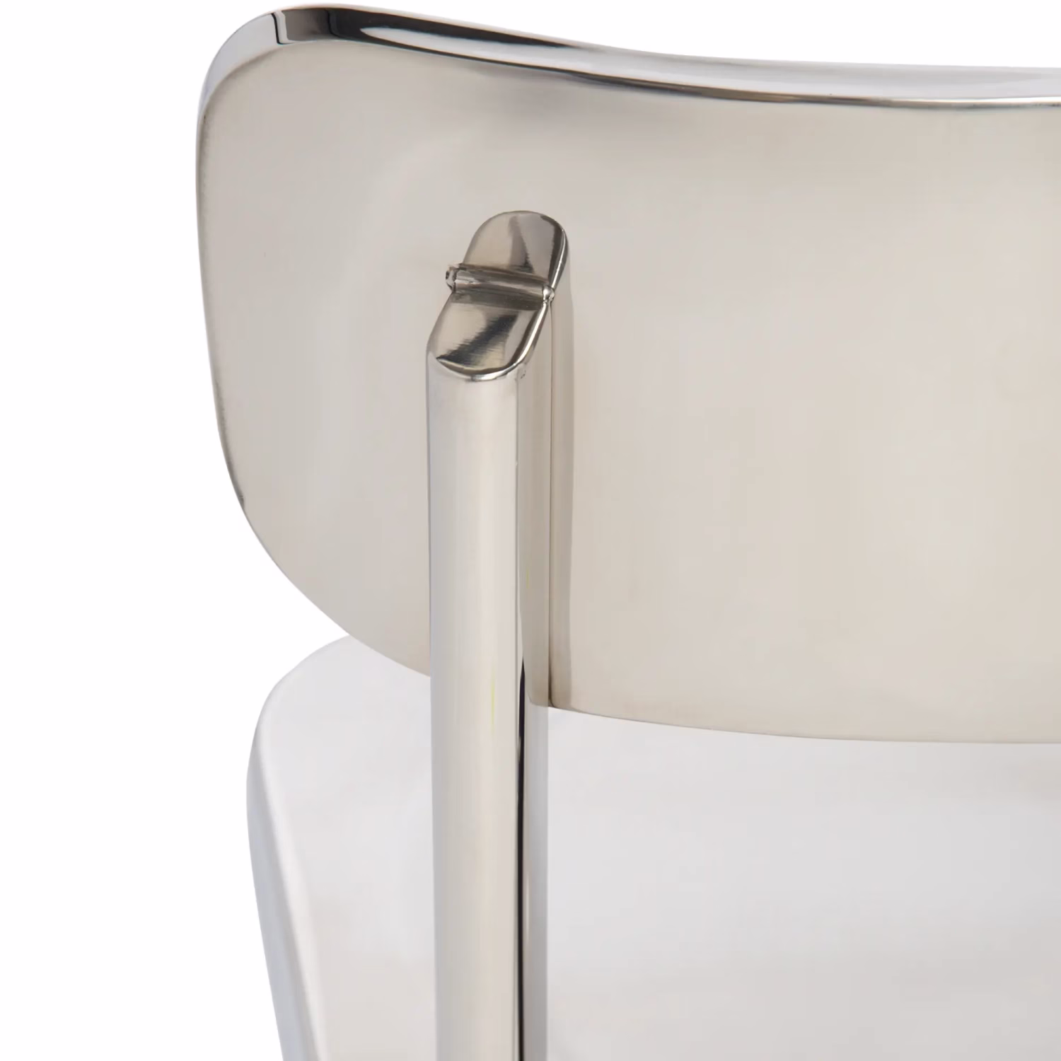 Delawere chair in stainless steel : Elegant industrial design