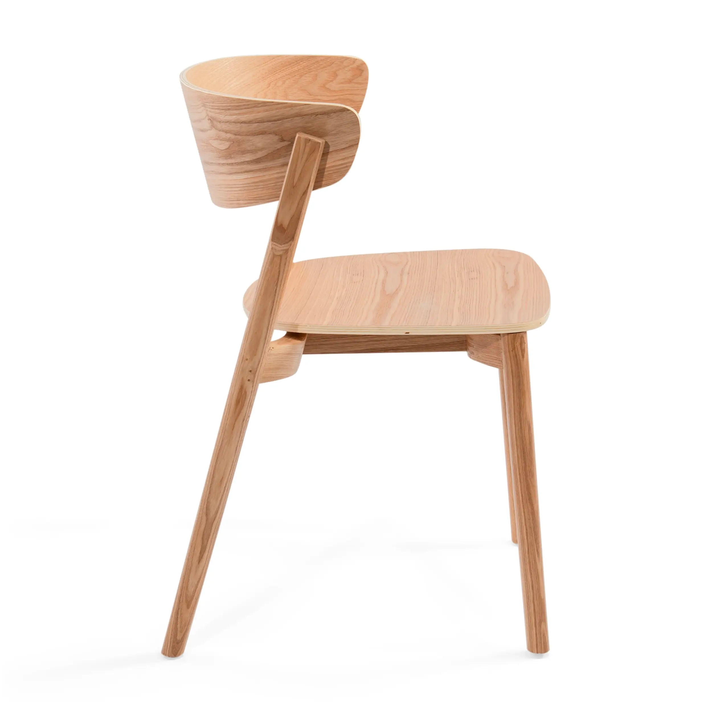 Natural ash dining chair Notorius : Elegant design scandinavian
