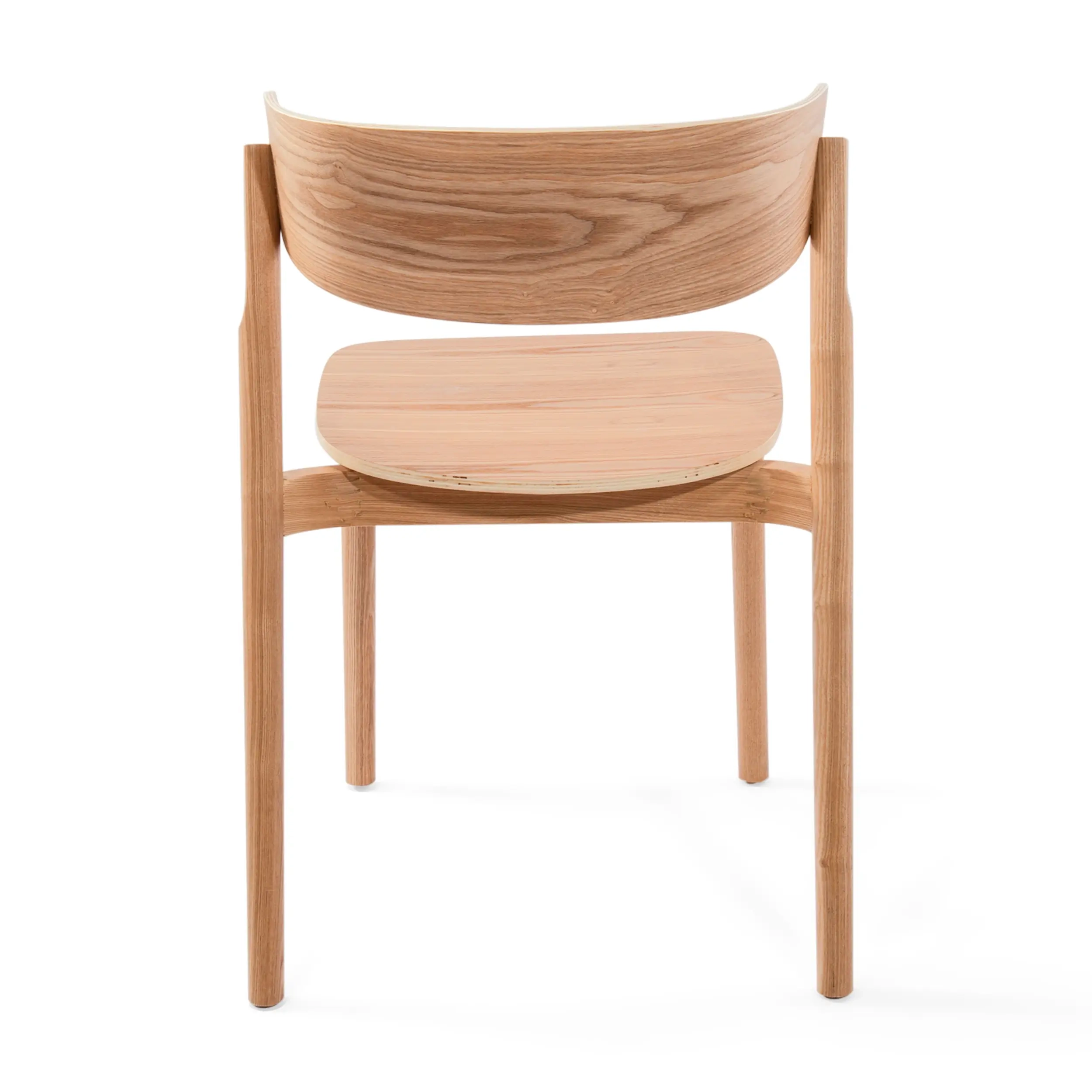 Cadeira de jantar em freixo natural Notorius | Design elegante nórdico