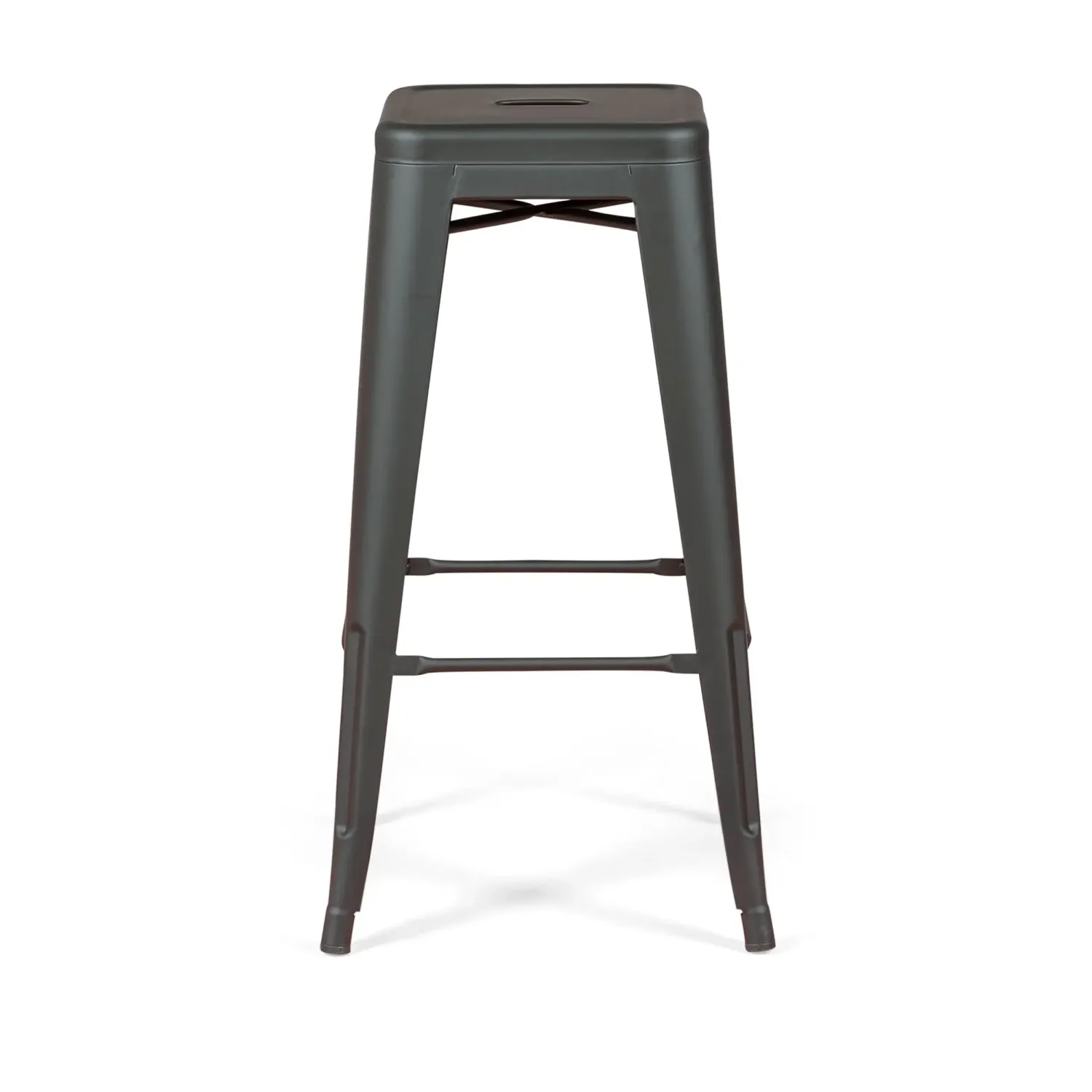 Bistro industrial stool Matt 76CM white - Industrial stools and chairs