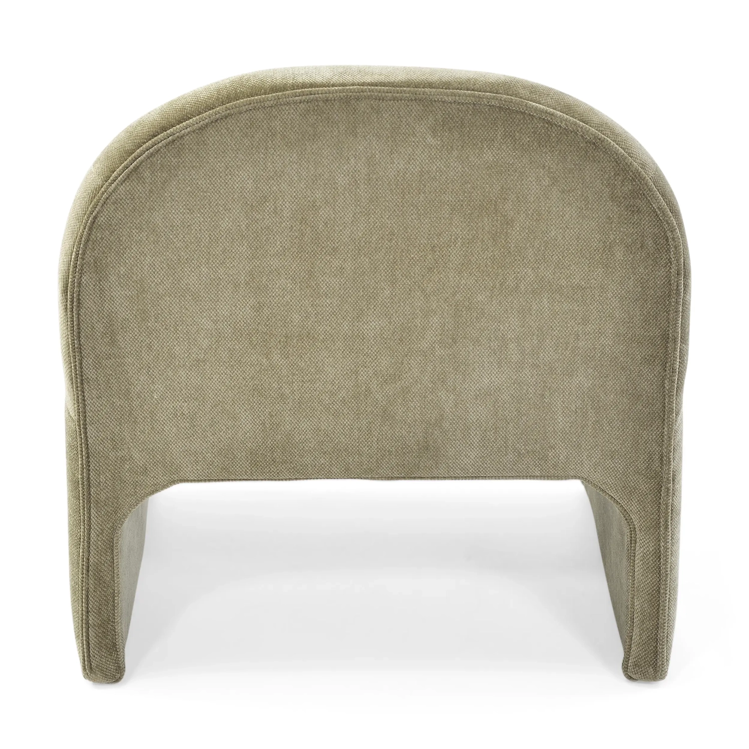Basel upholstered design armchair, minimalist and comfortable style