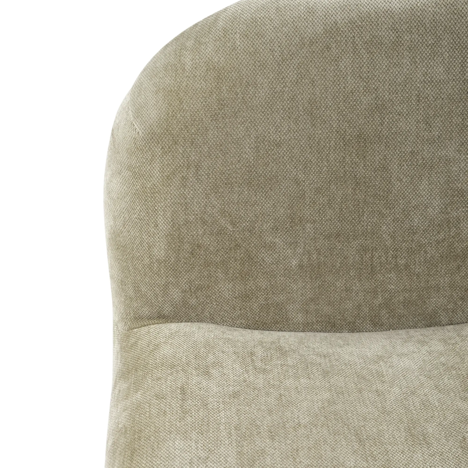 Basel upholstered design armchair, minimalist and comfortable style