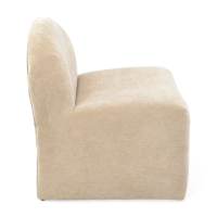 Čalouněné designové křeslo Basel, minimalistický a pohodlný styl