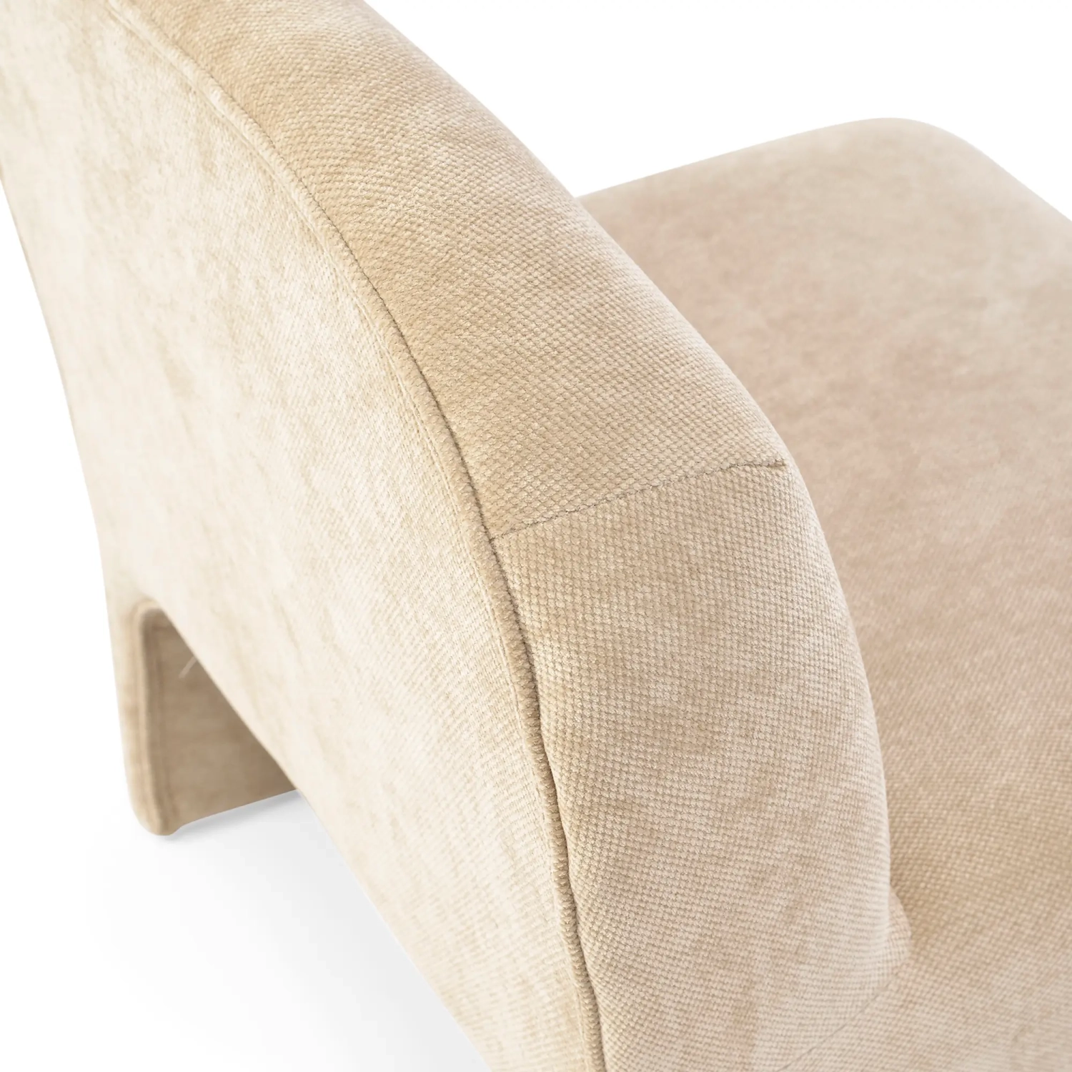 Gepolsterter Designersessel Basel, minimalistischer und komfortabler Stil