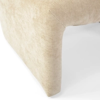 Gepolsterter Designersessel Basel, minimalistischer und komfortabler Stil