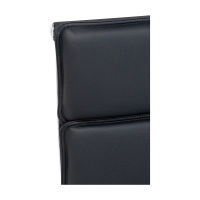 Studio High Back Office Chair | Ergonomic Faux Leather Desk Chair
