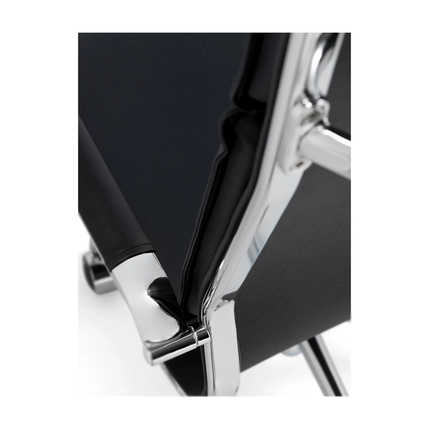 Studio High Back Office Chair | Ergonomic Faux Leather Desk Chair