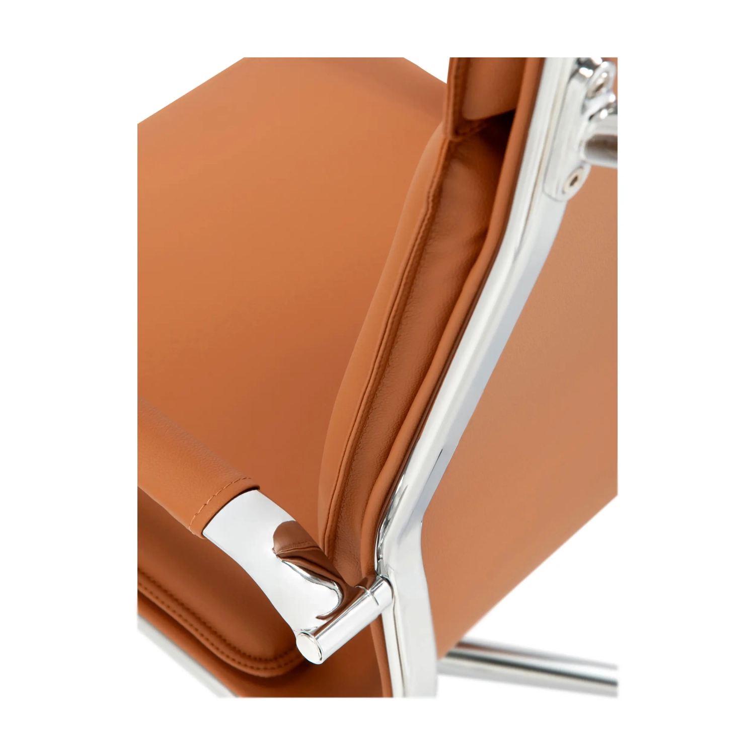 Studio High Back Office Chair | Ergonomic Faux Leather Desk Chair