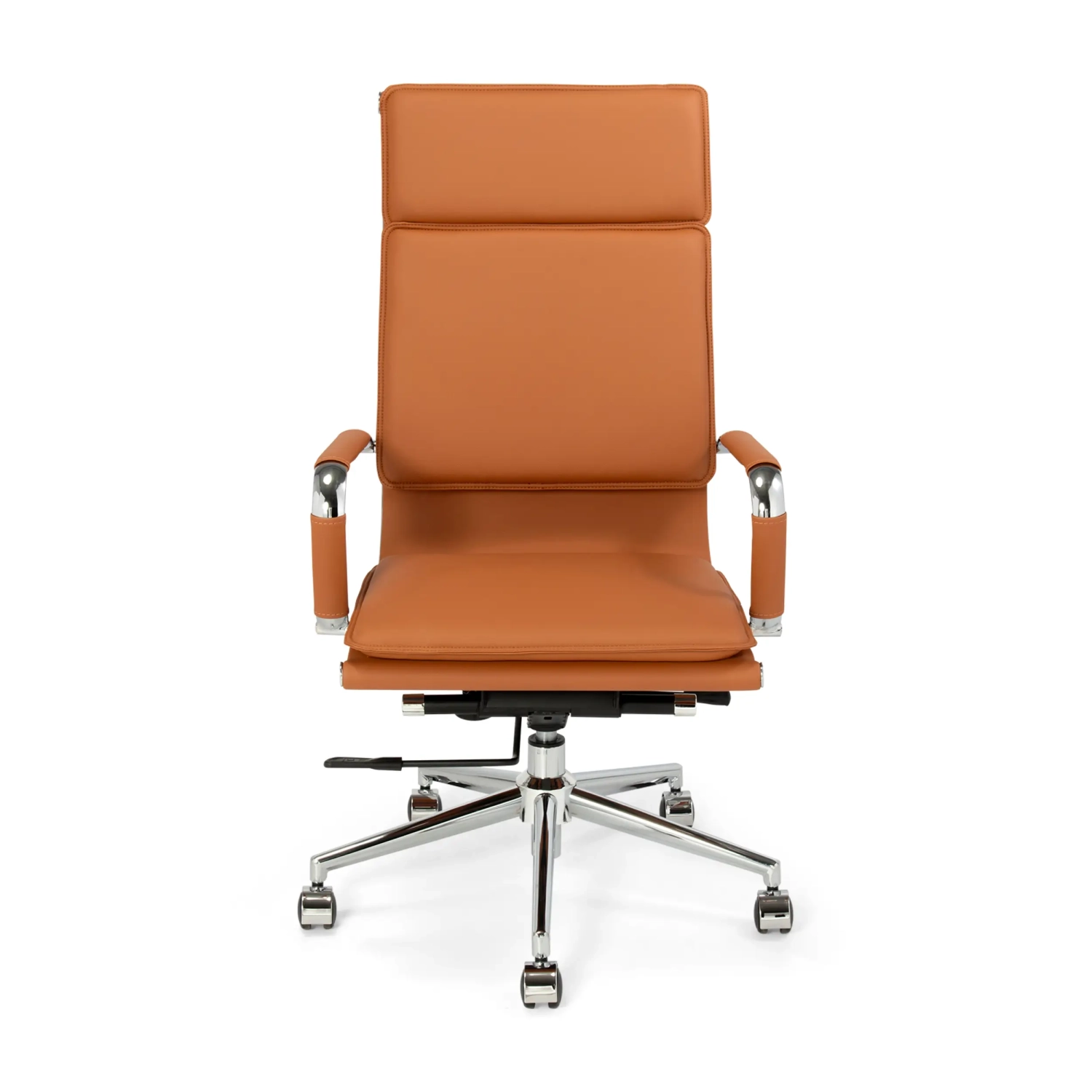 Studio High Back Office Chair | Ergonomic Faux Leather Desk Chair