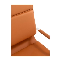 Studio High Back Office Chair | Ergonomic Faux Leather Desk Chair