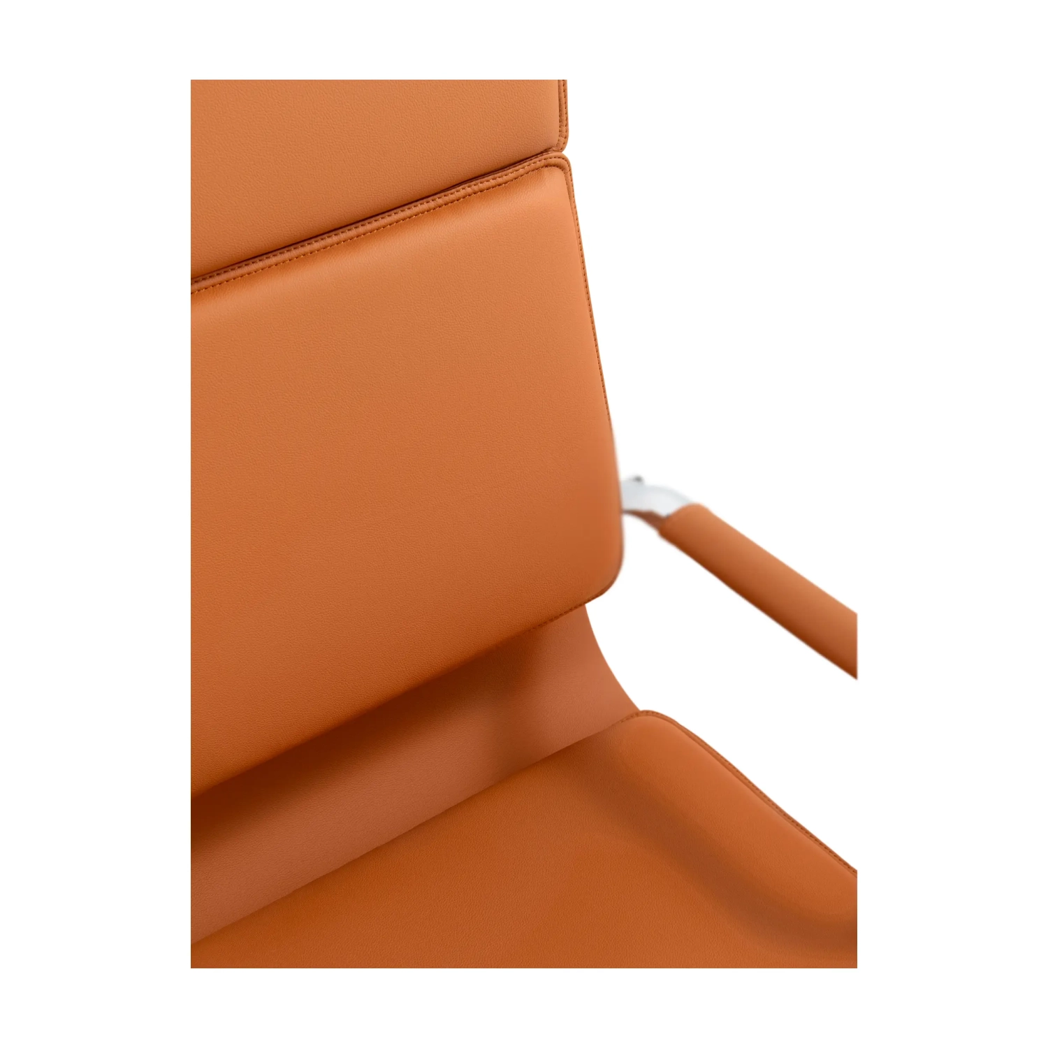 Studio High Back Office Chair | Ergonomic Faux Leather Desk Chair
