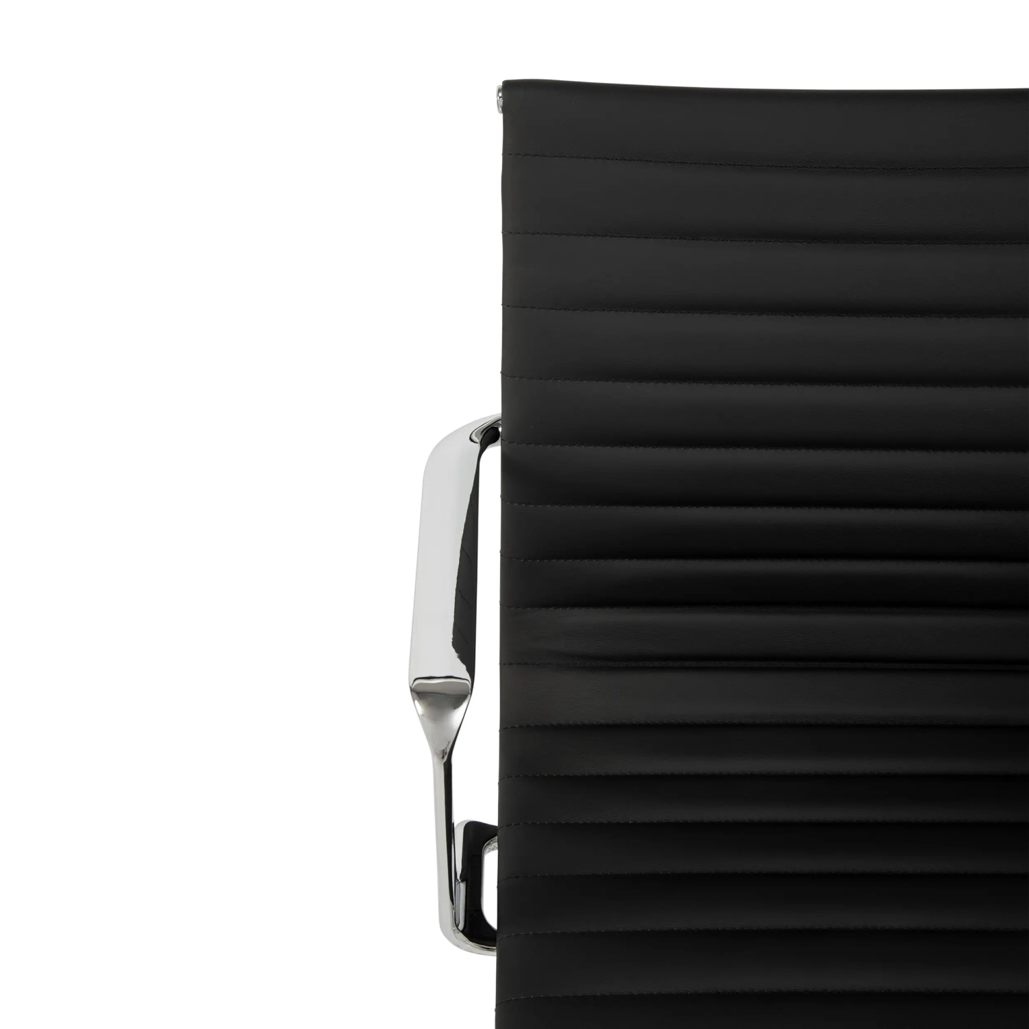 Cadeira de escritório de couro com apoio lombar baixo da Task Executive | Cadeira de escritório premium