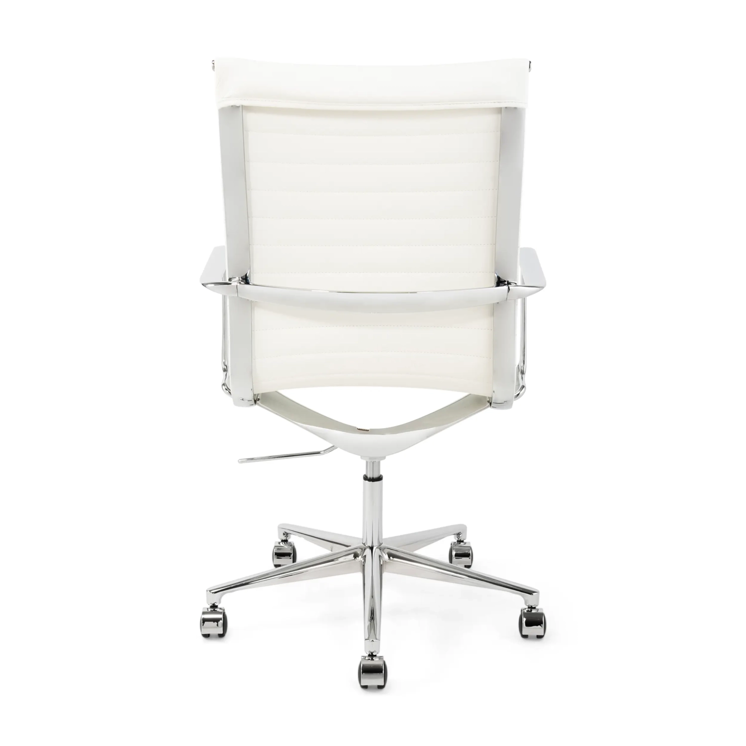 Silla de oficina Task Executive de cuero con respaldo alto | Silla de oficina