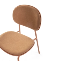 Carlotta Stackable Ergonomic Dining Chair | Modern Upholstered Chair