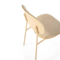 Carlotta Stackable Ergonomic Dining Chair | Modern Upholstered Chair
