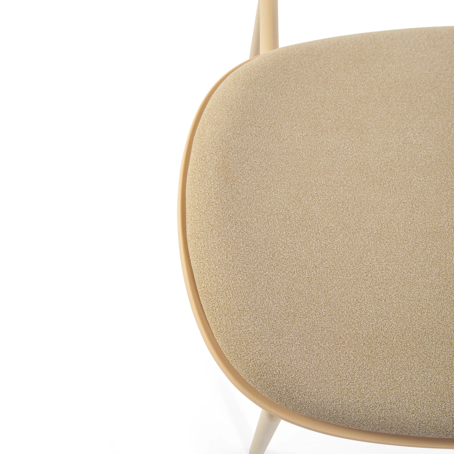 Carlotta Stackable Ergonomic Dining Chair | Modern Upholstered Chair