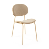 Carlotta Stackable Ergonomic Dining Chair | Modern Upholstered Chair