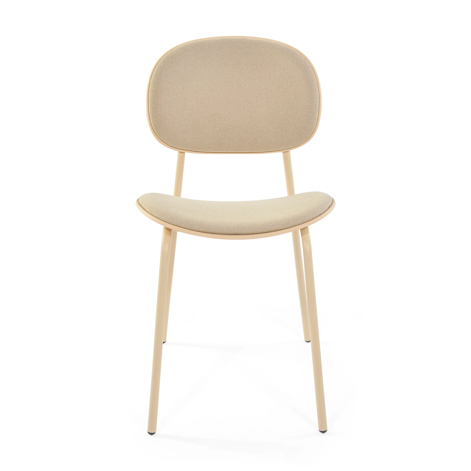 Carlotta Stackable Ergonomic Dining Chair | Modern Upholstered Chair