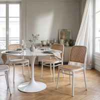 Pack 4 cadeiras Moulin em vime sintético - Mueble Design